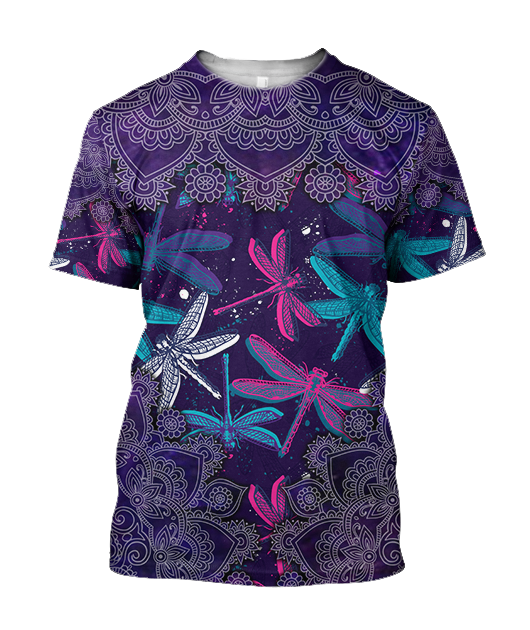 Beautiful Dragonfly 3D All Over Printed Shirts JJ300305 - Amaze Style™-Apparel