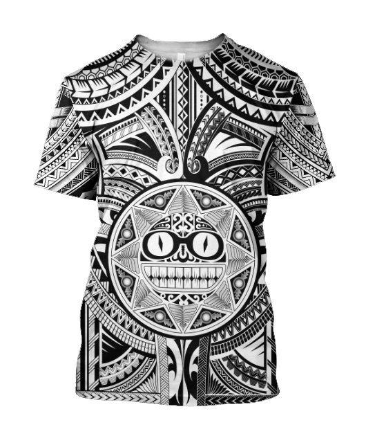 Amazing Polynesian Tattoo And Hawaii Hoodie-ML-Apparel-ML-T-Shirt-S-Vibe Cosy™