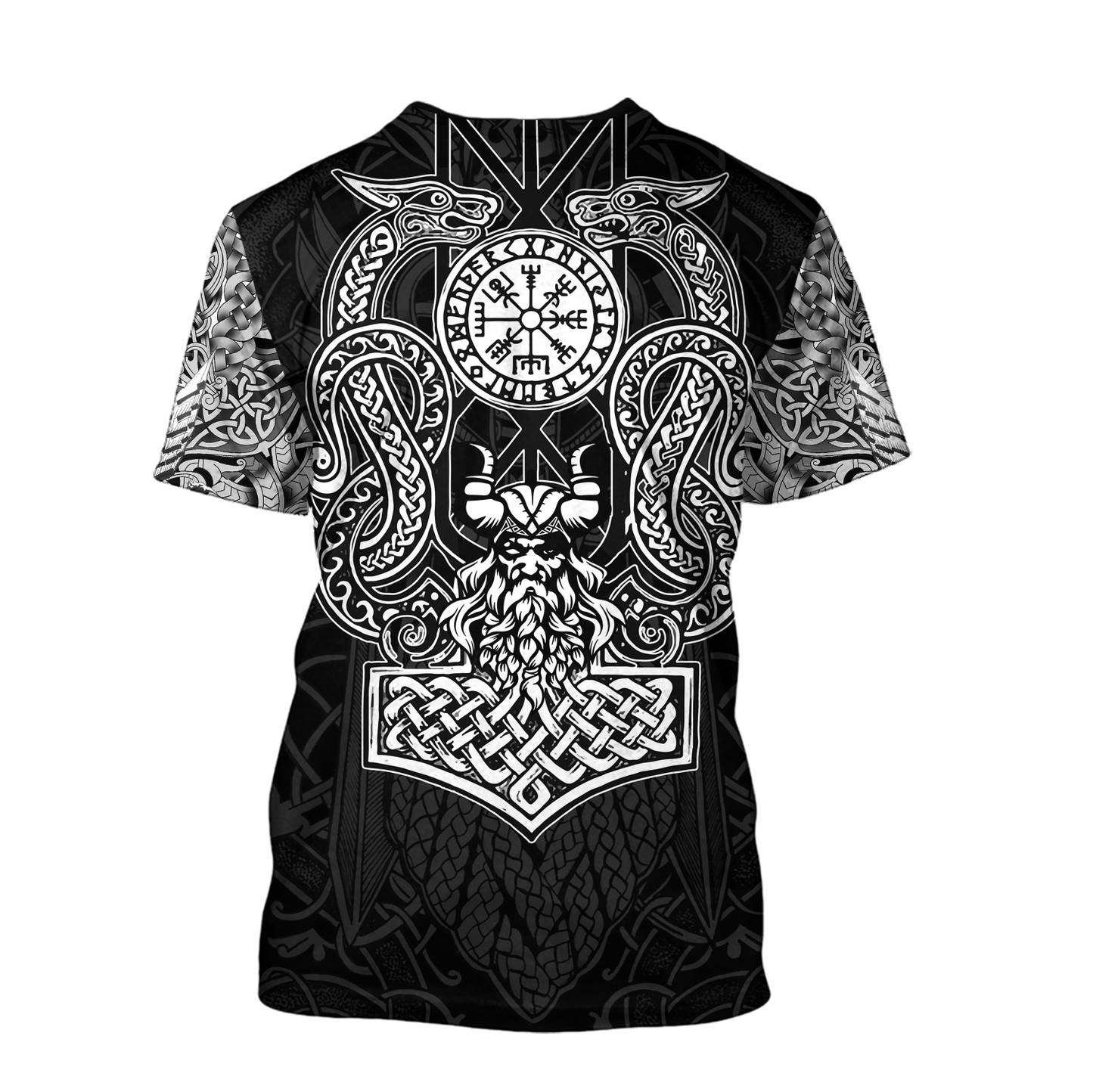 3D All Over Printed Viking Odin Hoodie - Amaze Style™-Apparel