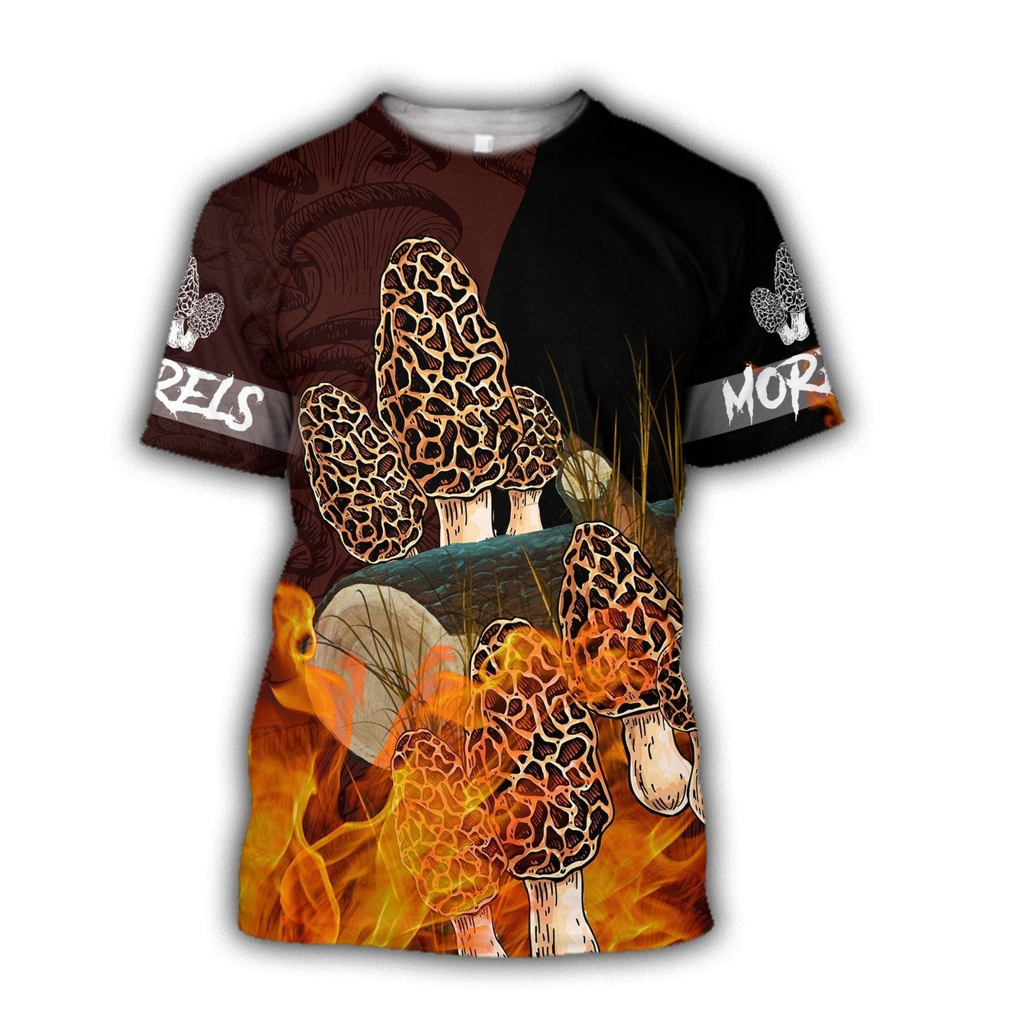 Beautiful Morels mushrooms 3D all over printing shirts for men and women TR260201 - Amaze Style™-Apparel