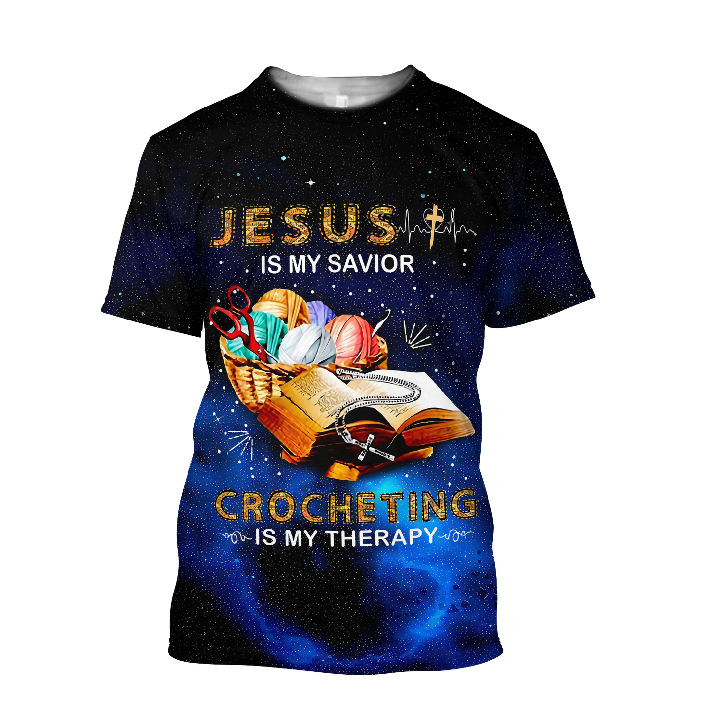 All Over Printed In Crocheting Lover HHT07092015-MEI