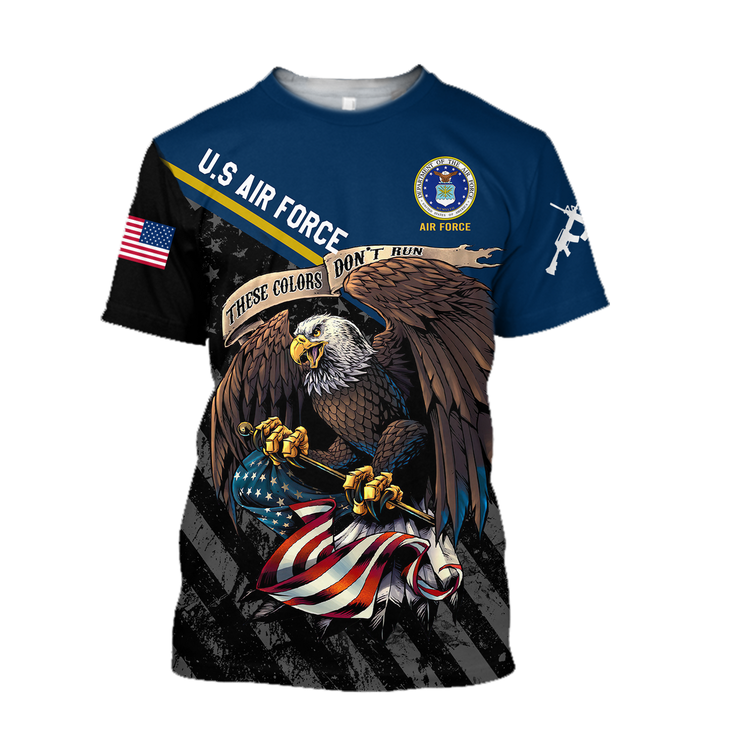 US Veteran Air Force 3d all over printed shirts for men and women Proud Military