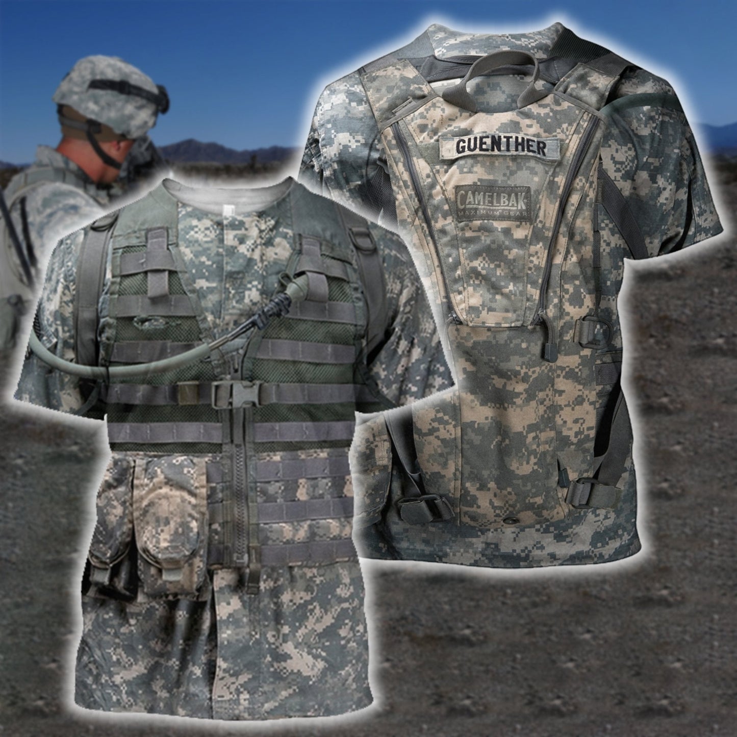3D Printed Airborne Uniform Clothes - Amaze Style™-Apparel
