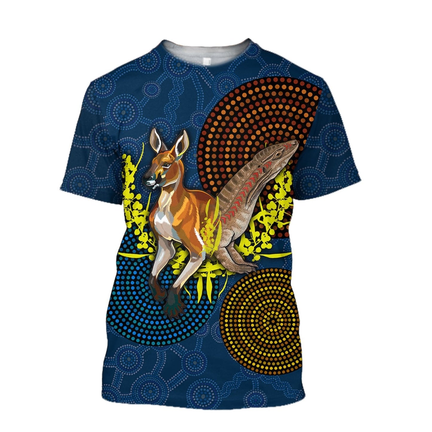 We are one Koori and Australia all over shirt for men and women blue TR030402 - Amaze Style™-Apparel