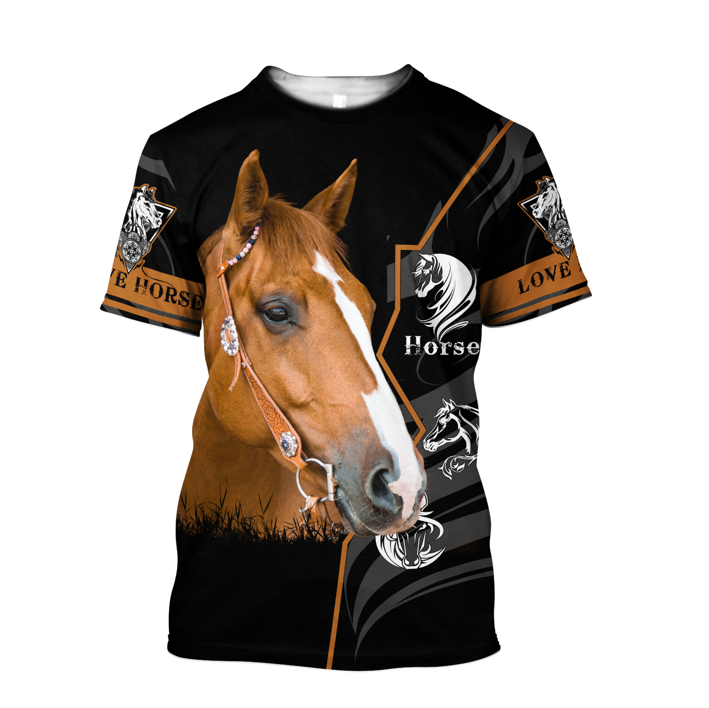 Beautiful Horse 3D All Over Printed shirt for Men and Women Pi040106 - Amaze Style™-Apparel