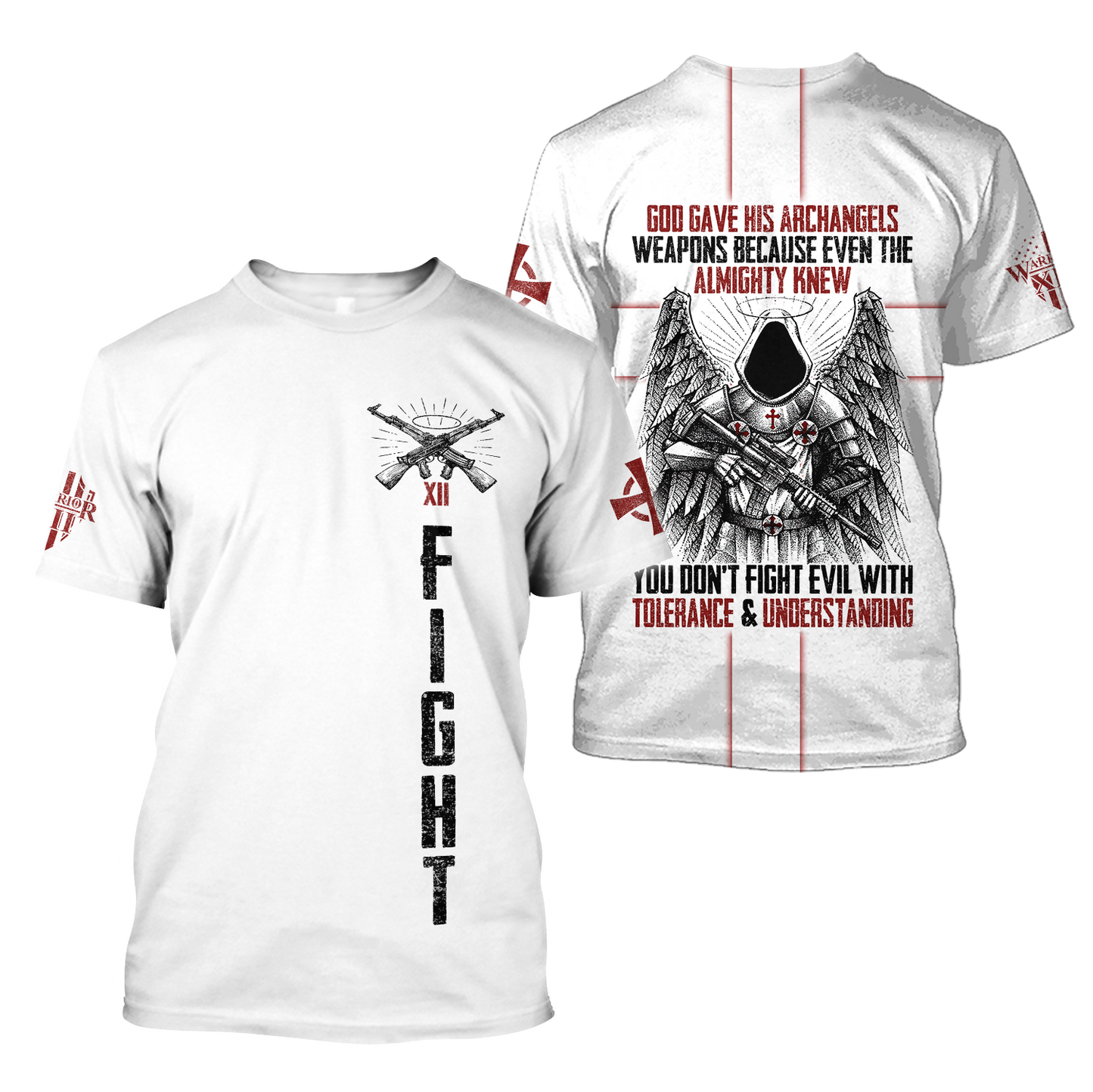 Archangels Templar 3D All Over Printed Shirts Pi24082004