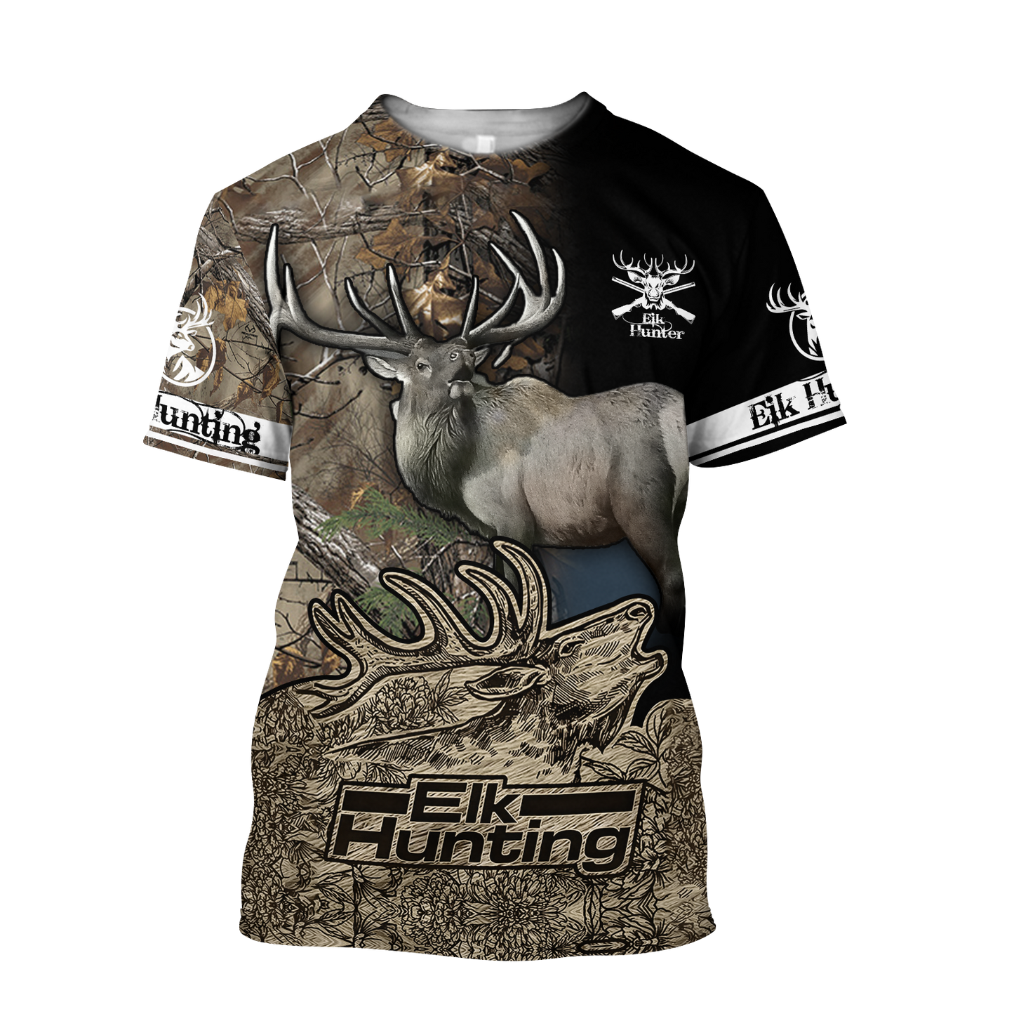 All Over Printed Beautiful Elk Hunting MEI09092004 -MEI