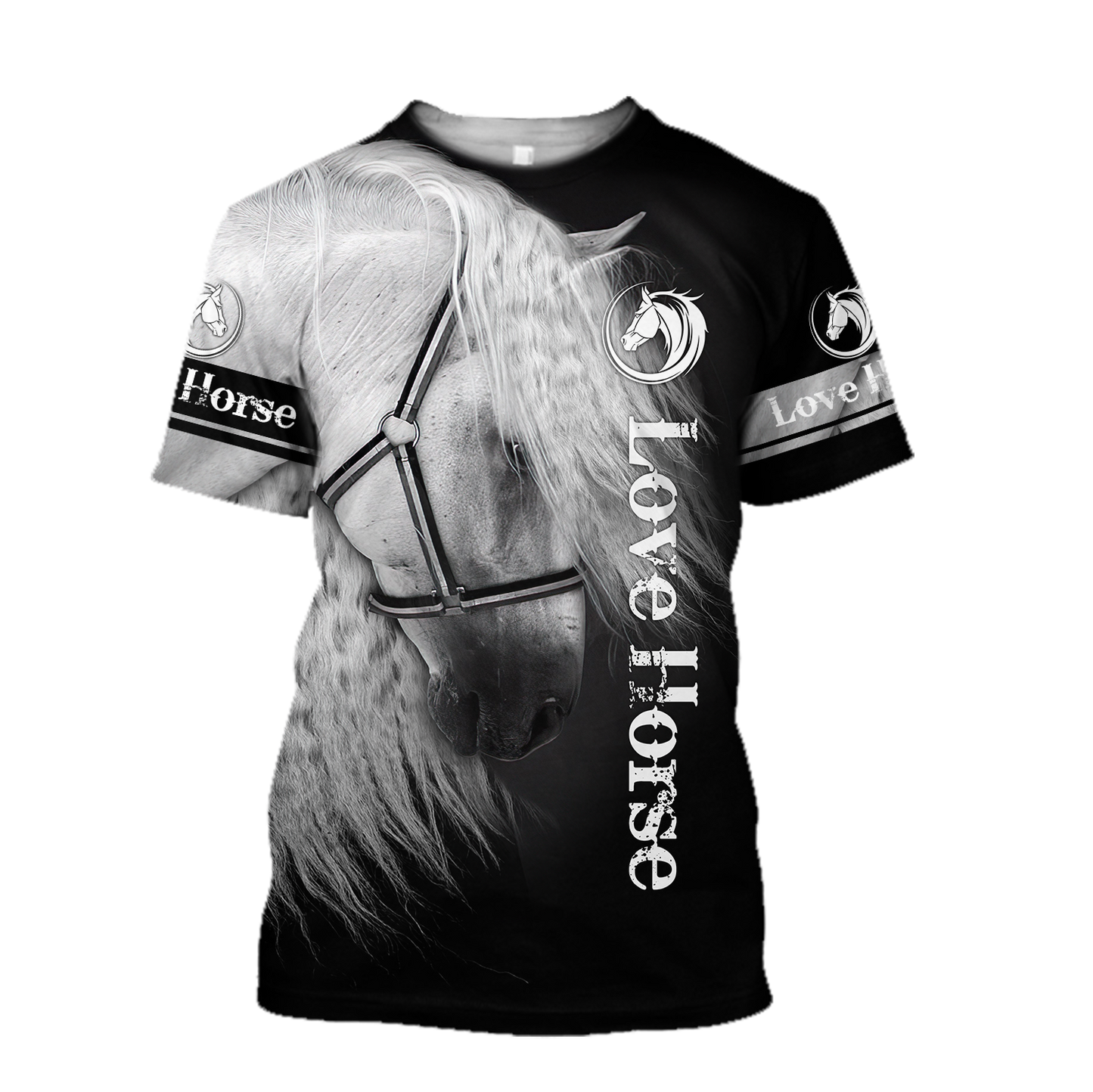 Beautiful Horse 3D All Over Printed Shirts For Men And Women TR2105201S - Amaze Style™-Apparel