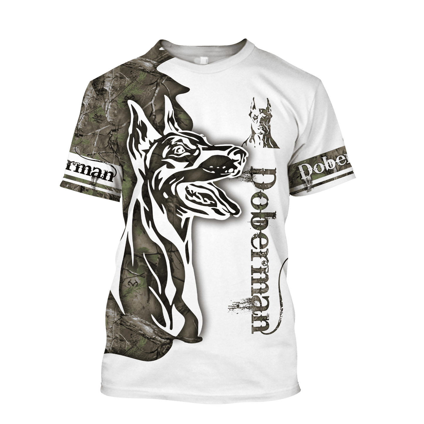 Doberman Dog 3D All Over Printed Unisex PL