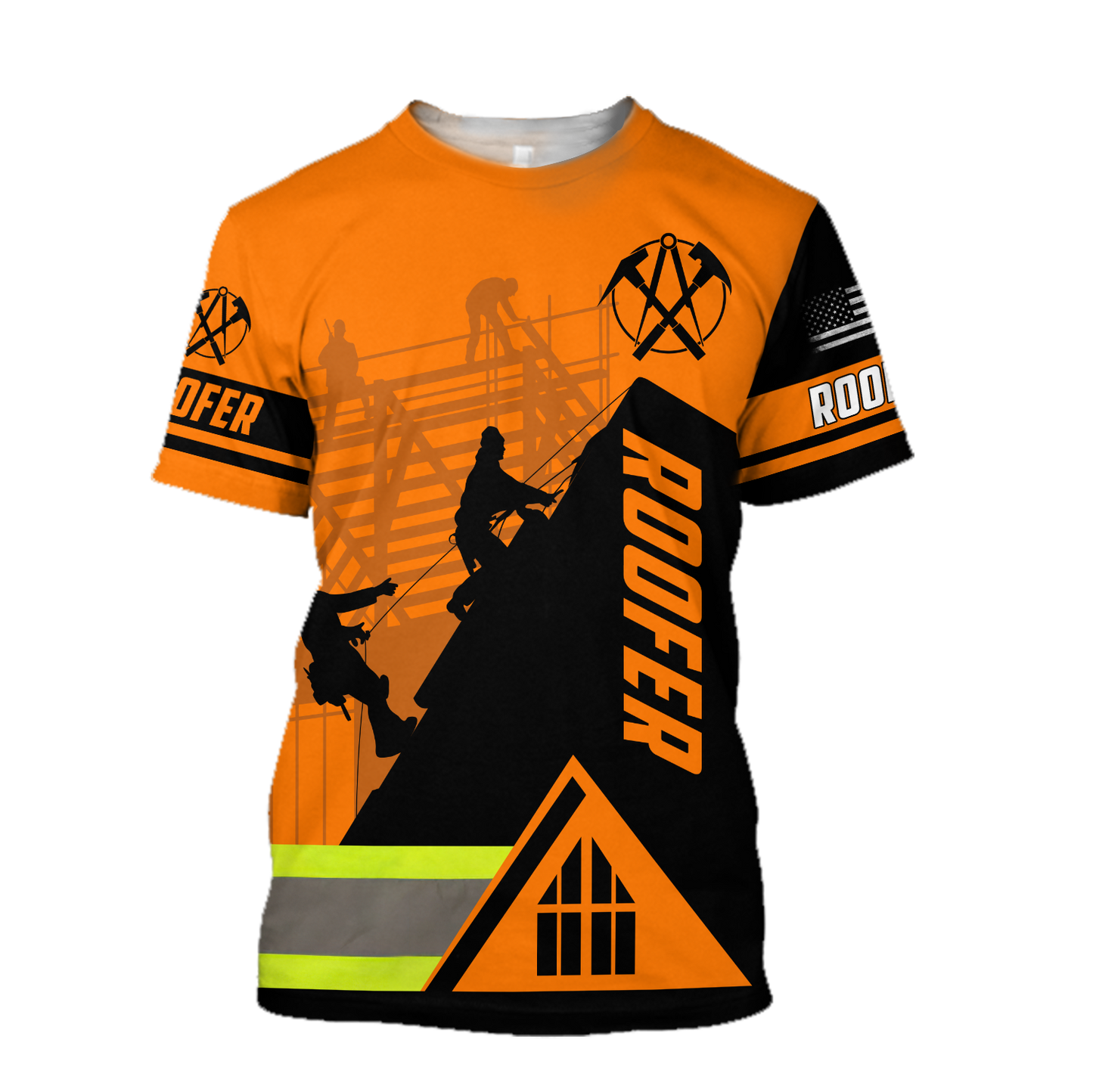 The Roofer 3D All Over Printed Shirts For Men