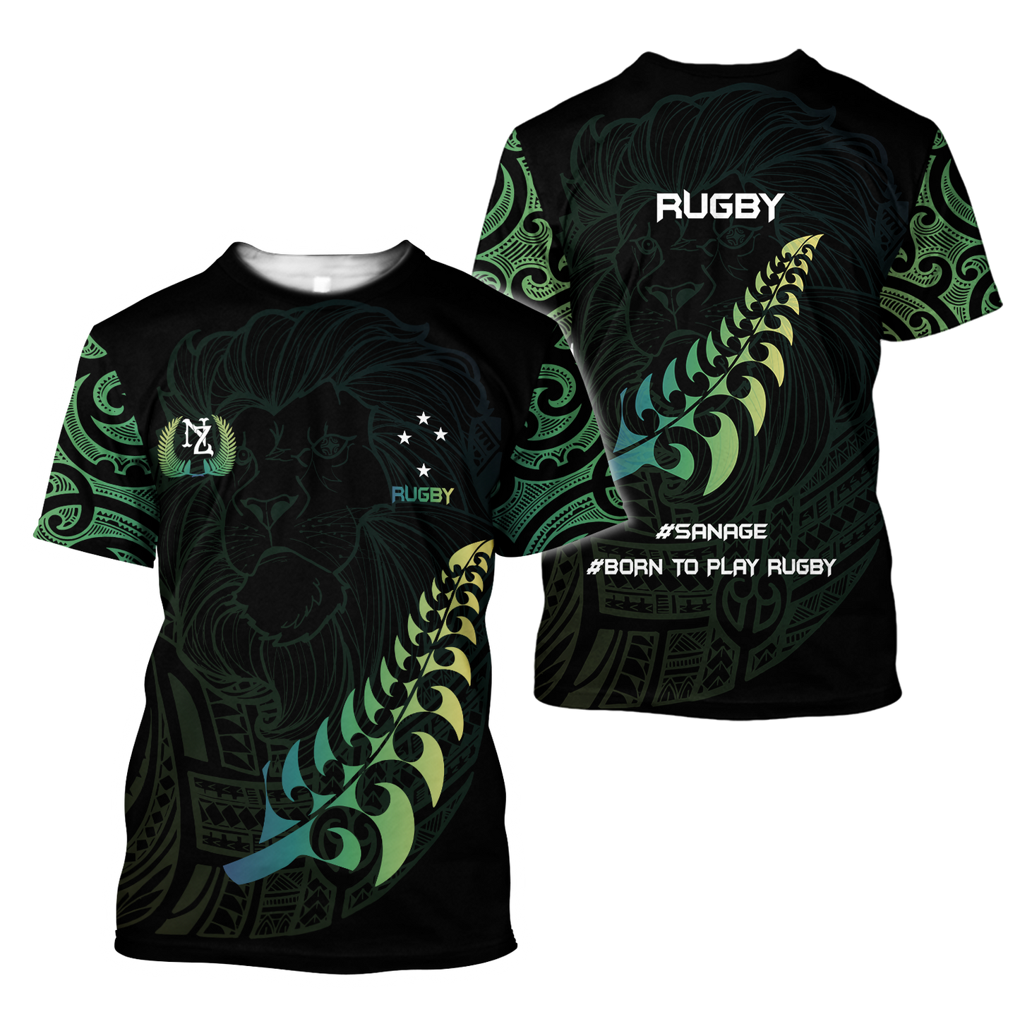 Aotearoa Tattoos New Zealand 3D Unisex Hoodie