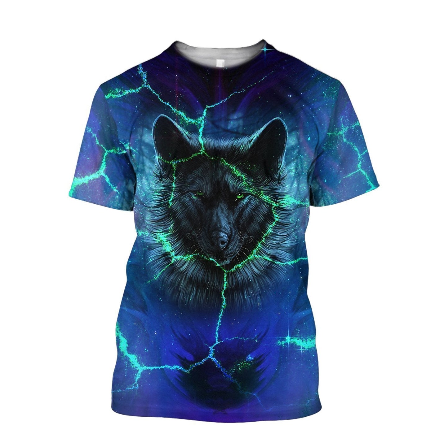 All Over Printed Magical Wolf Hoodie NTN10012003-MEI