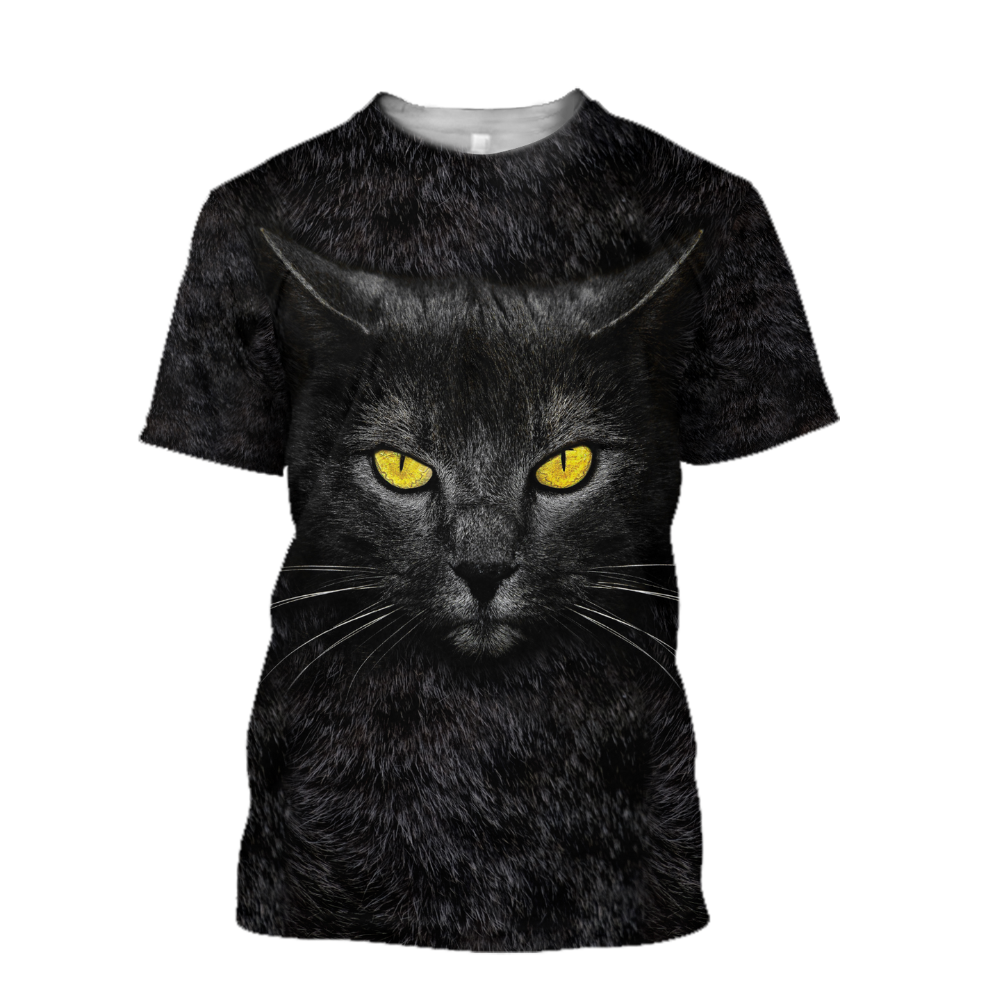 Black Cat face hair premium hoodie sweatshirt cover