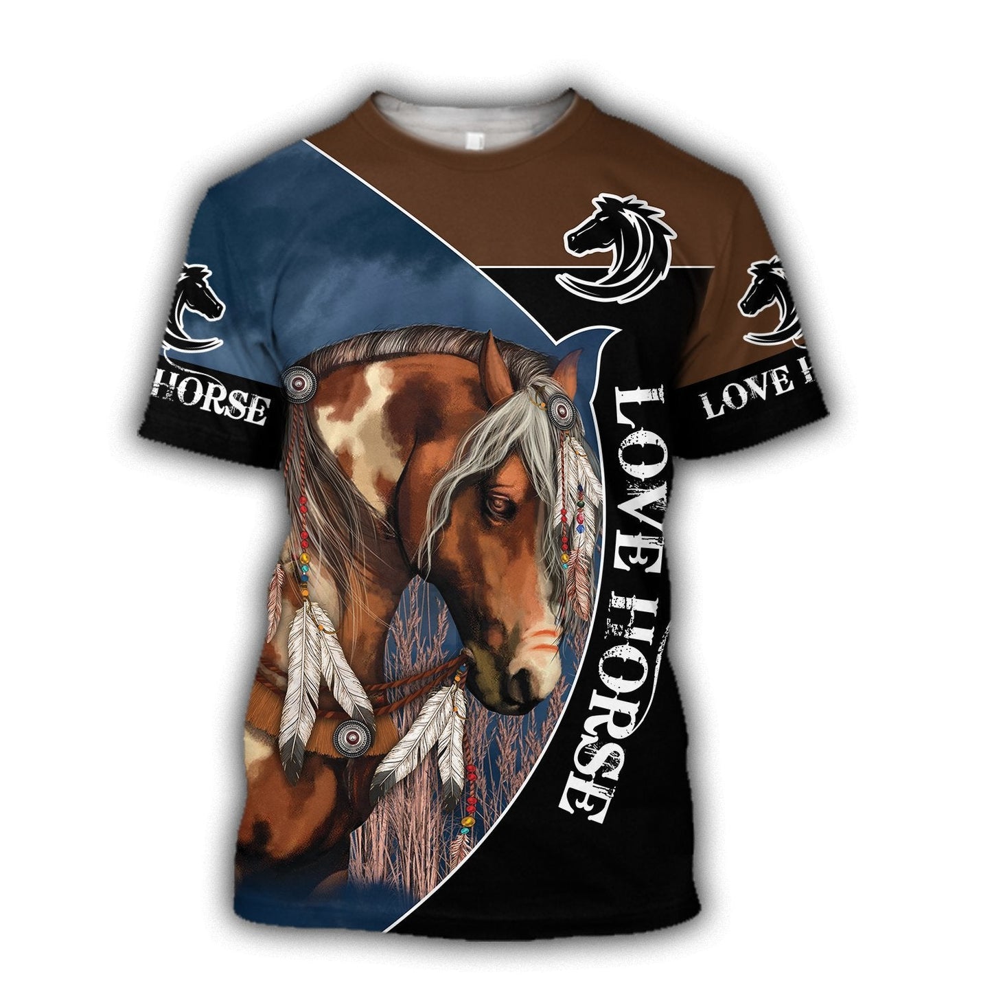 Beautiful Horse 3D All Over Printed Shirts For Men And Women TR2604200 - Amaze Style™-Apparel