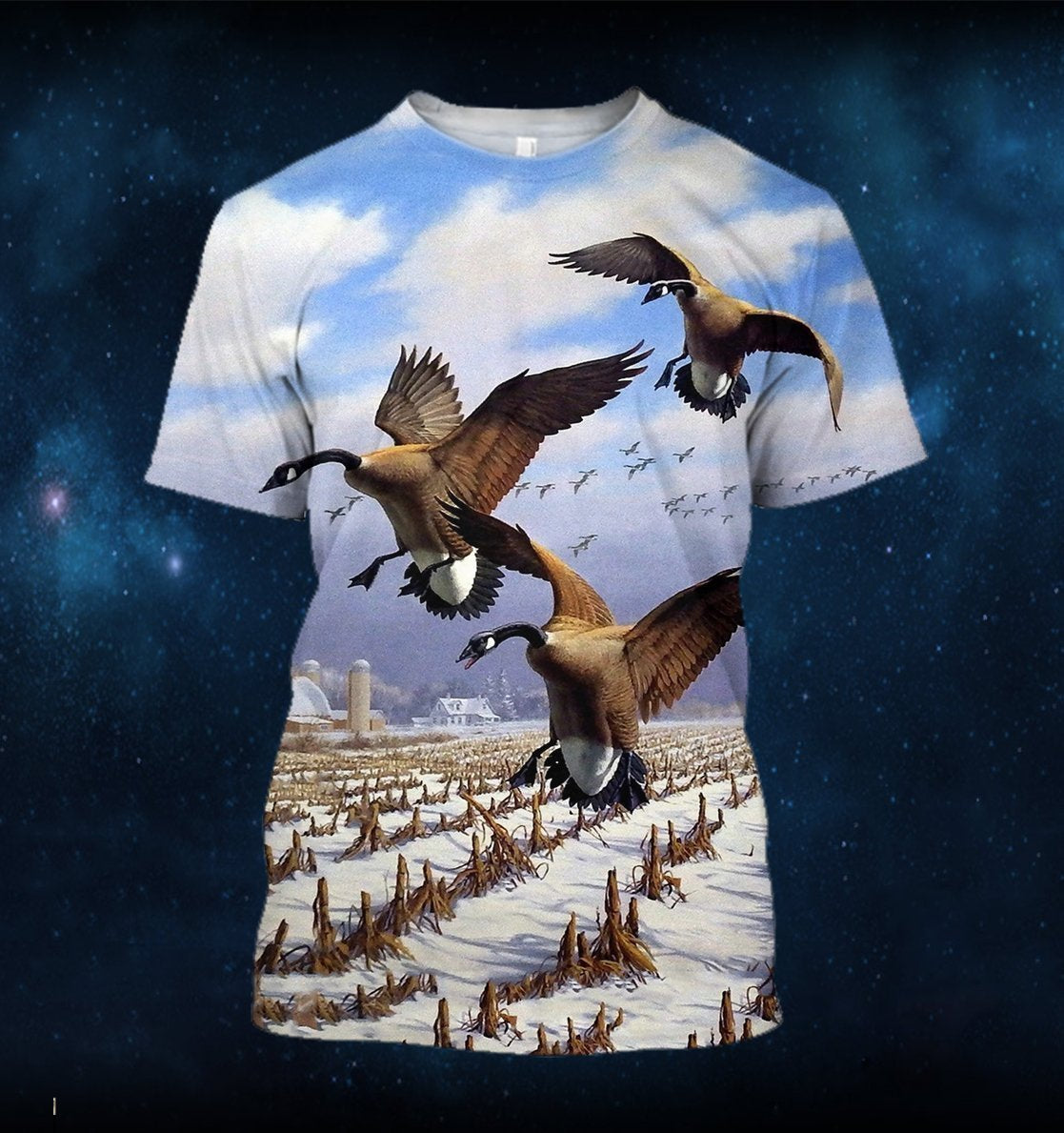 3D All Over Printed Canada Geese Shirts and Shorts - Amaze Style™-Apparel