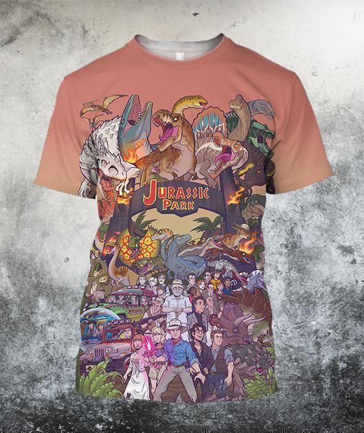 3D All Over Printed Jurassic World - Amaze Style™-Apparel