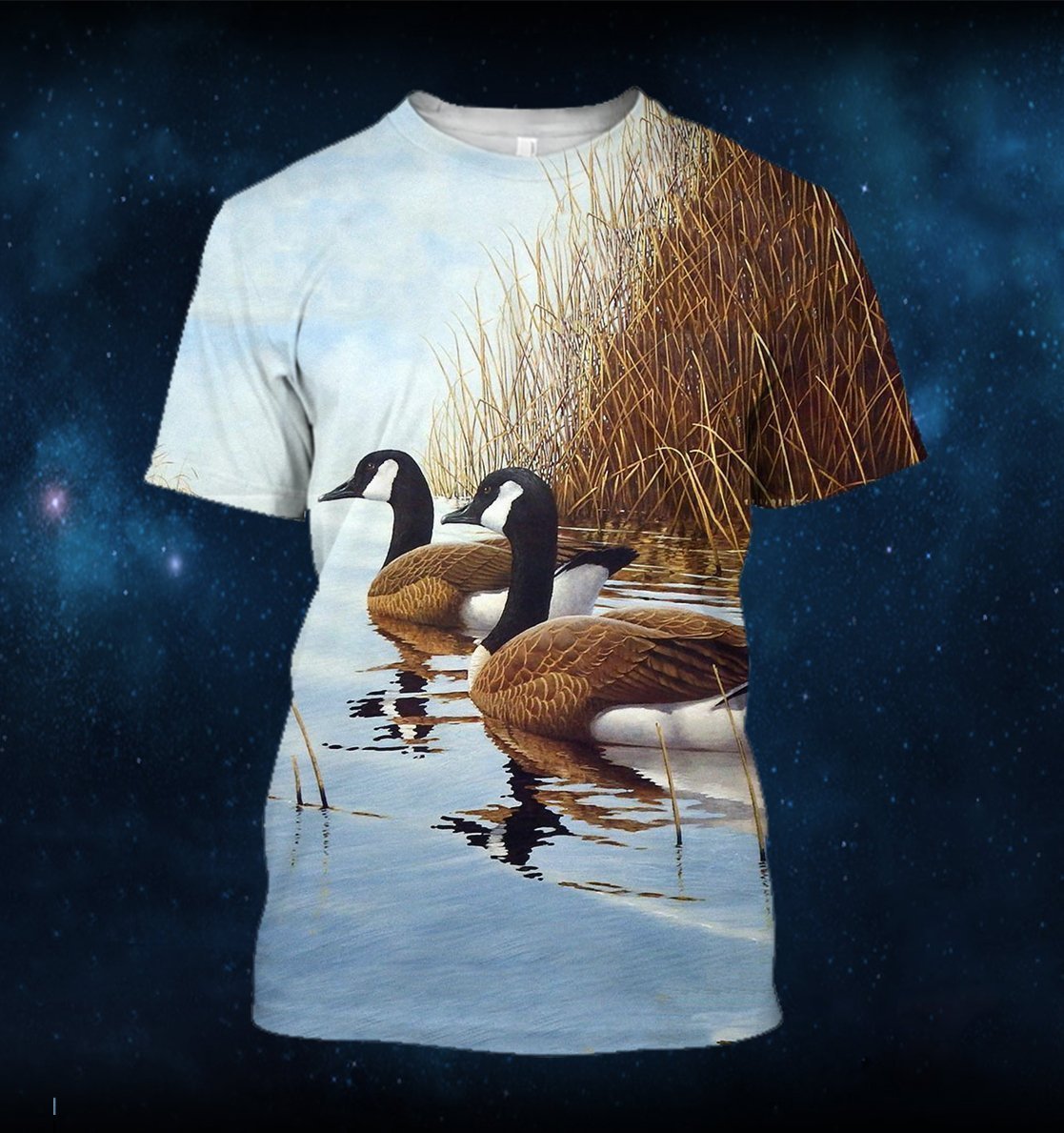 3D All Over Printed Two Canada Geese Shirts - Amaze Style™-Apparel
