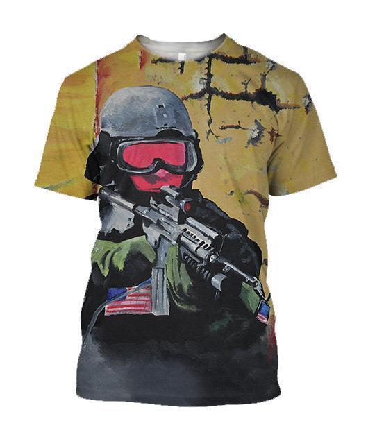 All Over Printed How to Fire a Rifle Shirts - Amaze Style™-Apparel