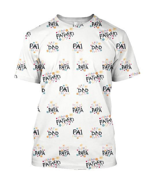 3D All Over PAI AMO VOCÊ Hoodie - Amaze Style™-Apparel