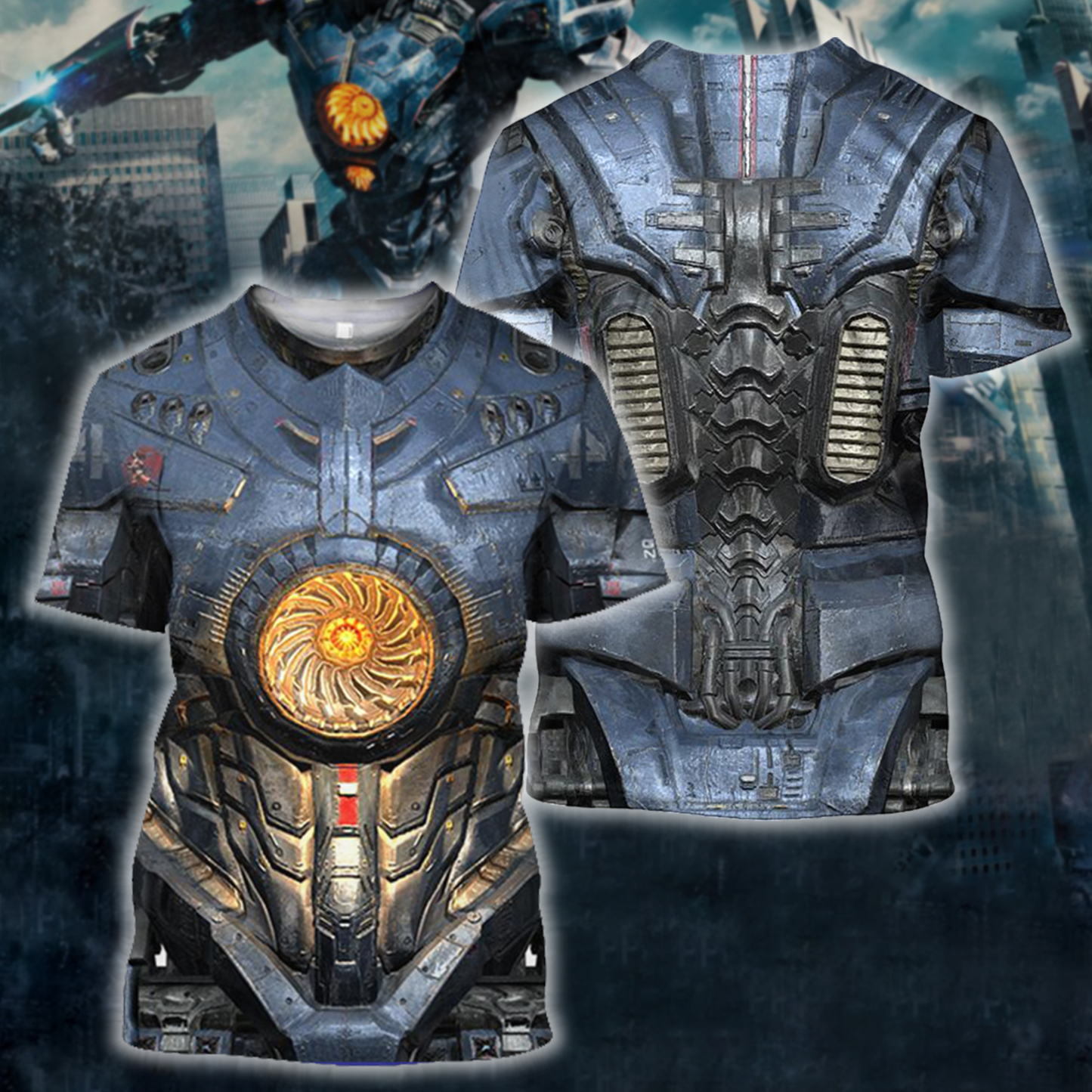 All Over Printed Breastplate Shirts - Amaze Style™-Apparel