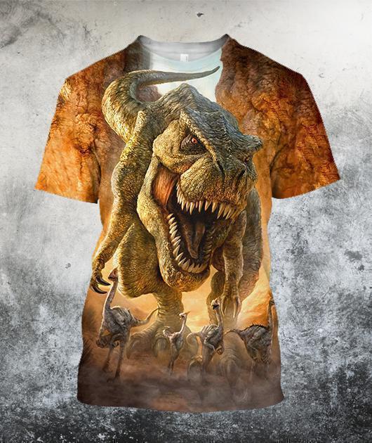 3D All Over Printed Dinosaur - Amaze Style™-Apparel