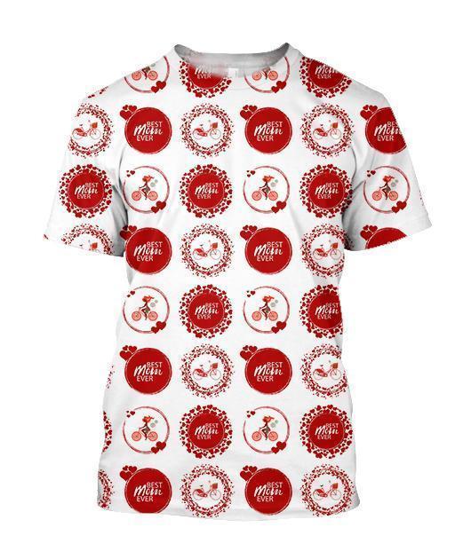 3D All Over Best Mom Ever Hoodie - Amaze Style™-Apparel