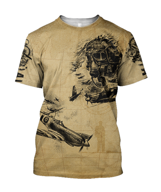 Aviator fly high brave and safe all over printed shirts for men and women JJ030101 - Amaze Style™-Apparel