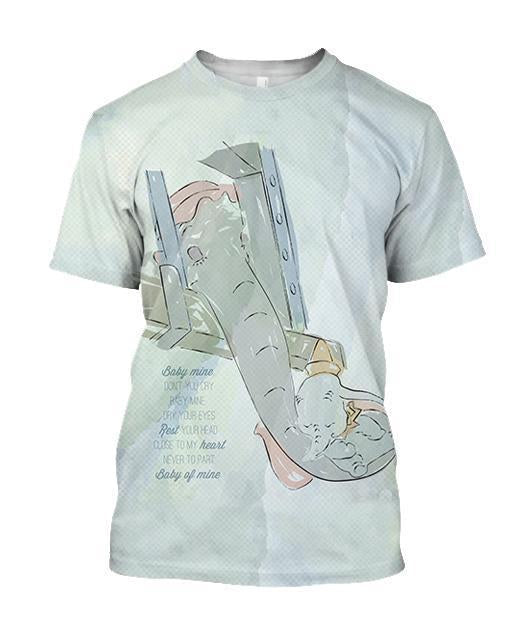 3D All Over Print Loved Mom Elephant Hoodie - Amaze Style™-Apparel