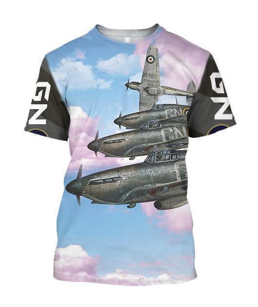 3D All Over Printed Resistance aircraft Shirt4 - Amaze Style™-Apparel