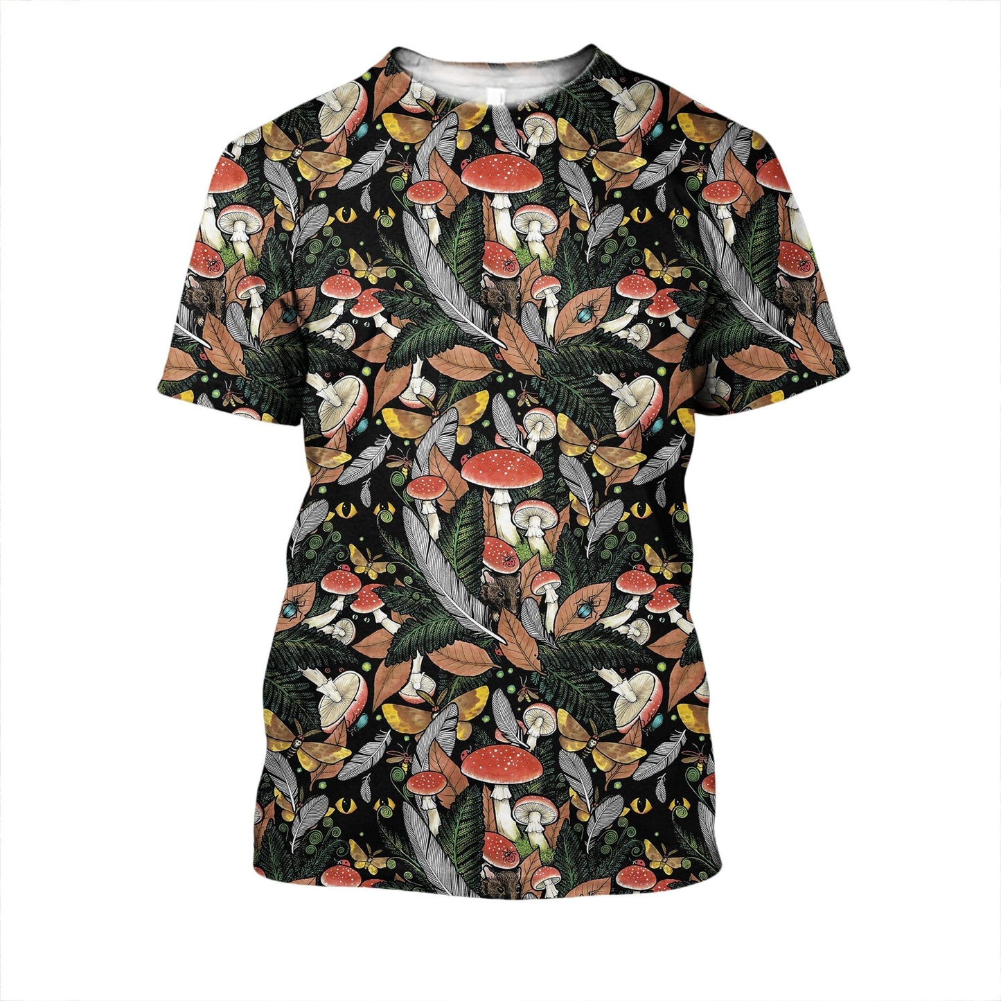 Beautiful Forest Mushroom Hoodie DC Fashion - Amaze Style™-Apparel