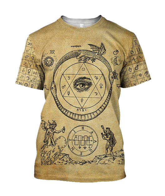 Alchemy 3D All Over Printed Shirts Hoodie JJ140103 - Amaze Style™-Apparel