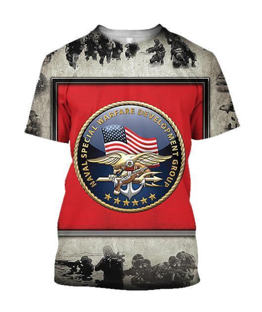 All Over Printed Naval Special Warfare Shirts - Amaze Style™-Apparel