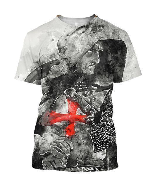 3D All Over Printed Templar Shirts - Amaze Style™-Apparel