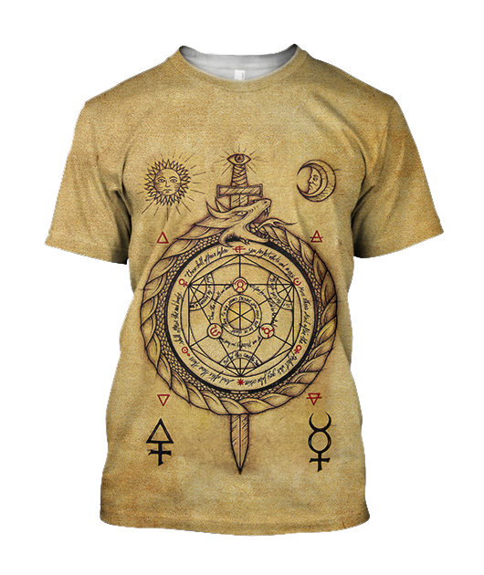 Alchemy 3D All Over Printed Shirts Hoodie JJ140106 - Amaze Style™-Apparel