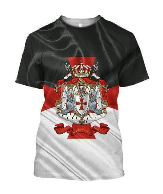 3D All Over Printed Templar Logo - Amaze Style™-Apparel