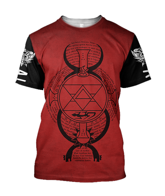 Alchemy 3D All Over Printed Shirts Hoodie JJ030103 - Amaze Style™-Apparel