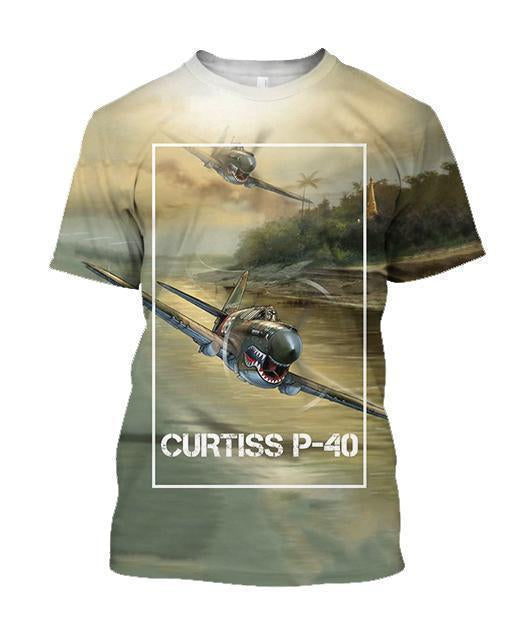 3D All Over Printed Resistance aircraft Shirt - Amaze Style™-Apparel