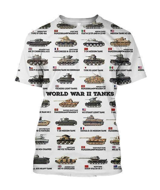 3D All Over Printed War Shirt3 - Amaze Style™-Apparel