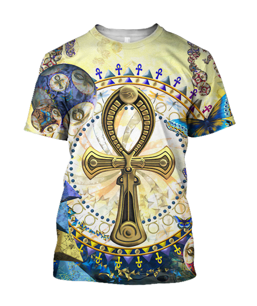 3D All Over Printed Ankh Egypt Hoodie Clothes JJ120203 - Amaze Style™-Apparel