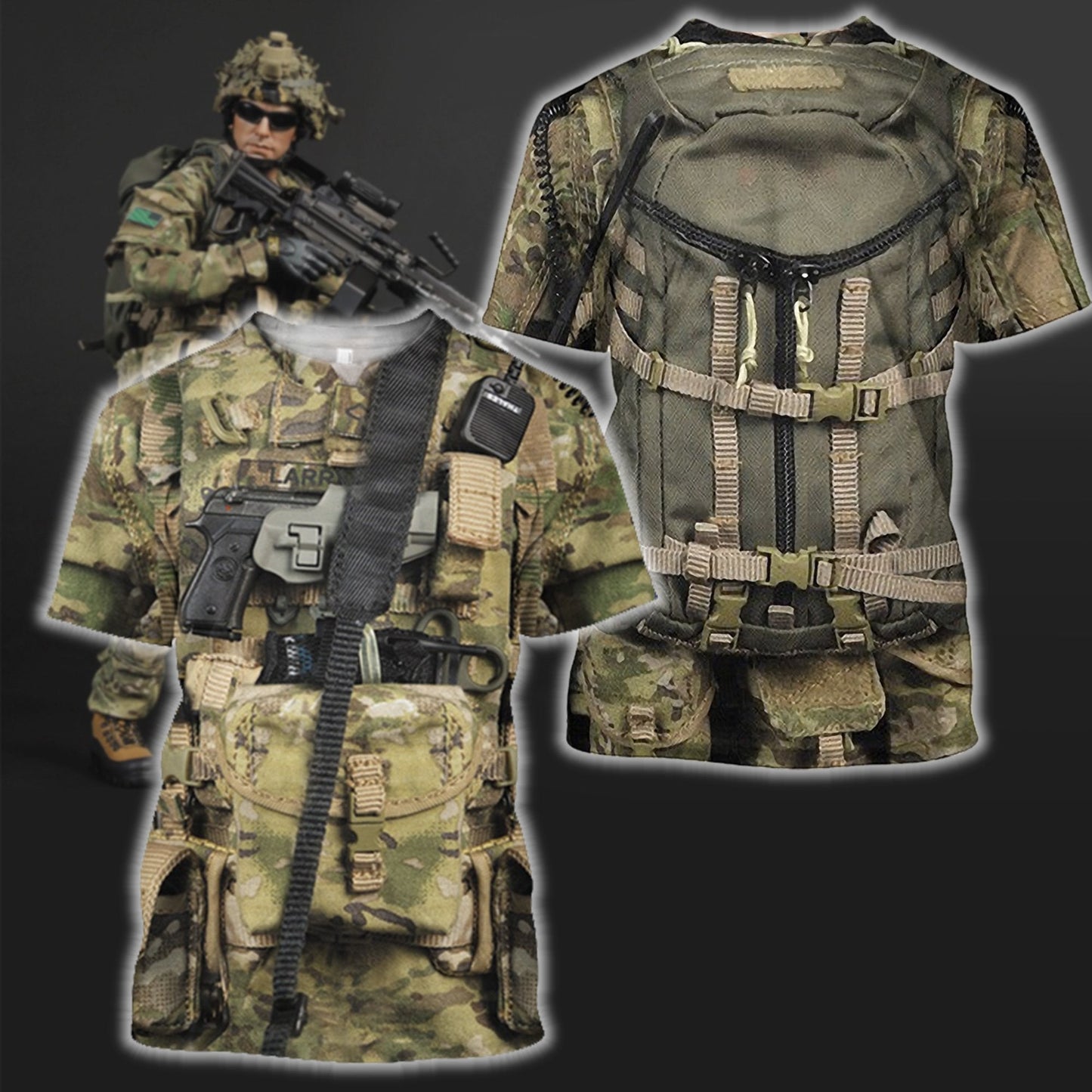 3D All Over Printed Navy SEAL Uniform - Amaze Style™-Apparel