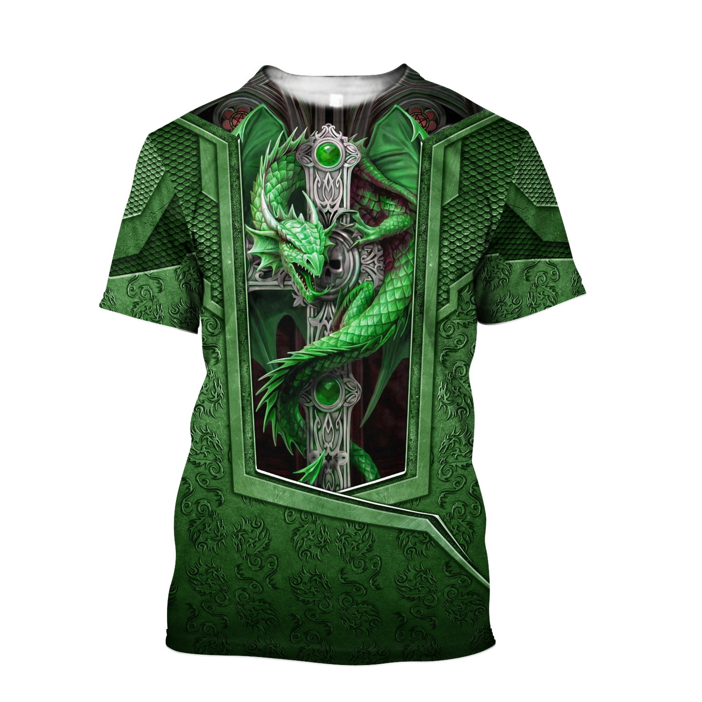3D Tattoo and Dungeon Dragon Hoodie HAC27124-Apparel-NM-T-shirt-S-Vibe Cosy™