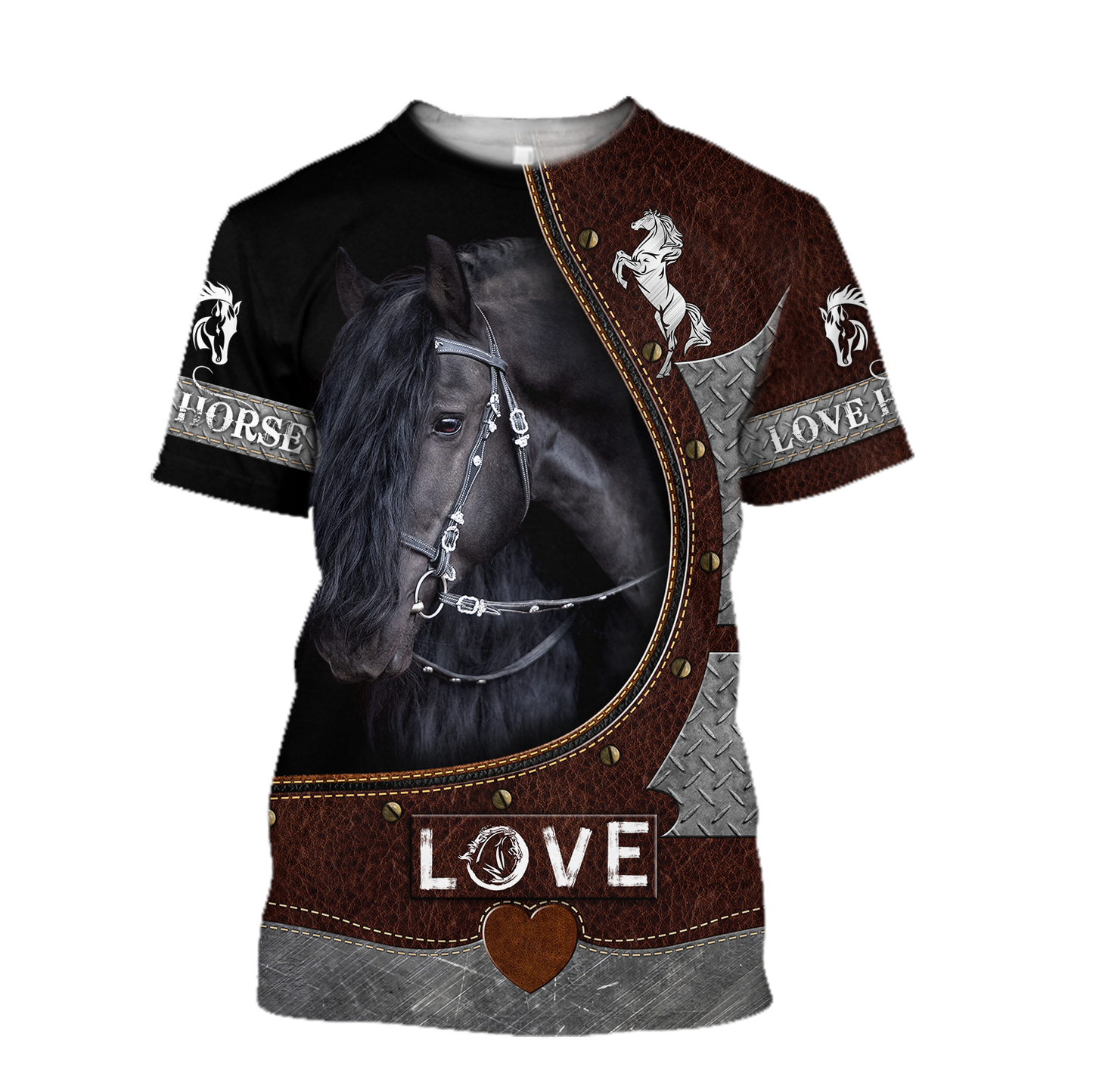 Beautiful Horse 3D All Over Printed Shirts For Men And Women TR2505201S - Amaze Style™-Apparel