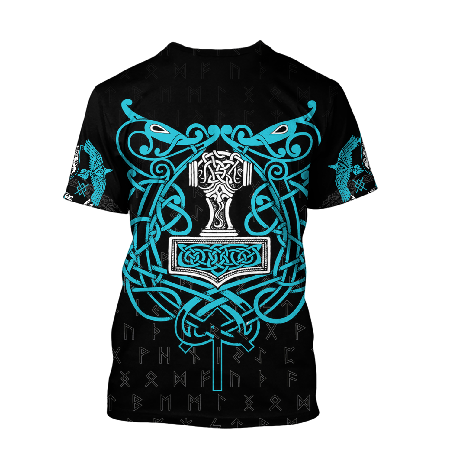 3D All Over Printed Raven And Odin version 2.0 - Amaze Style™-Apparel