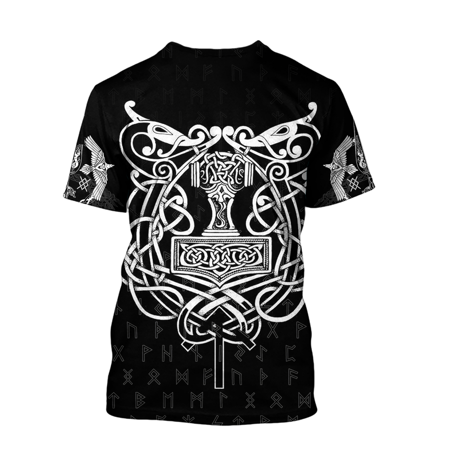 3D All Over Printed Raven And Odin version 1.0 - Amaze Style™-Apparel