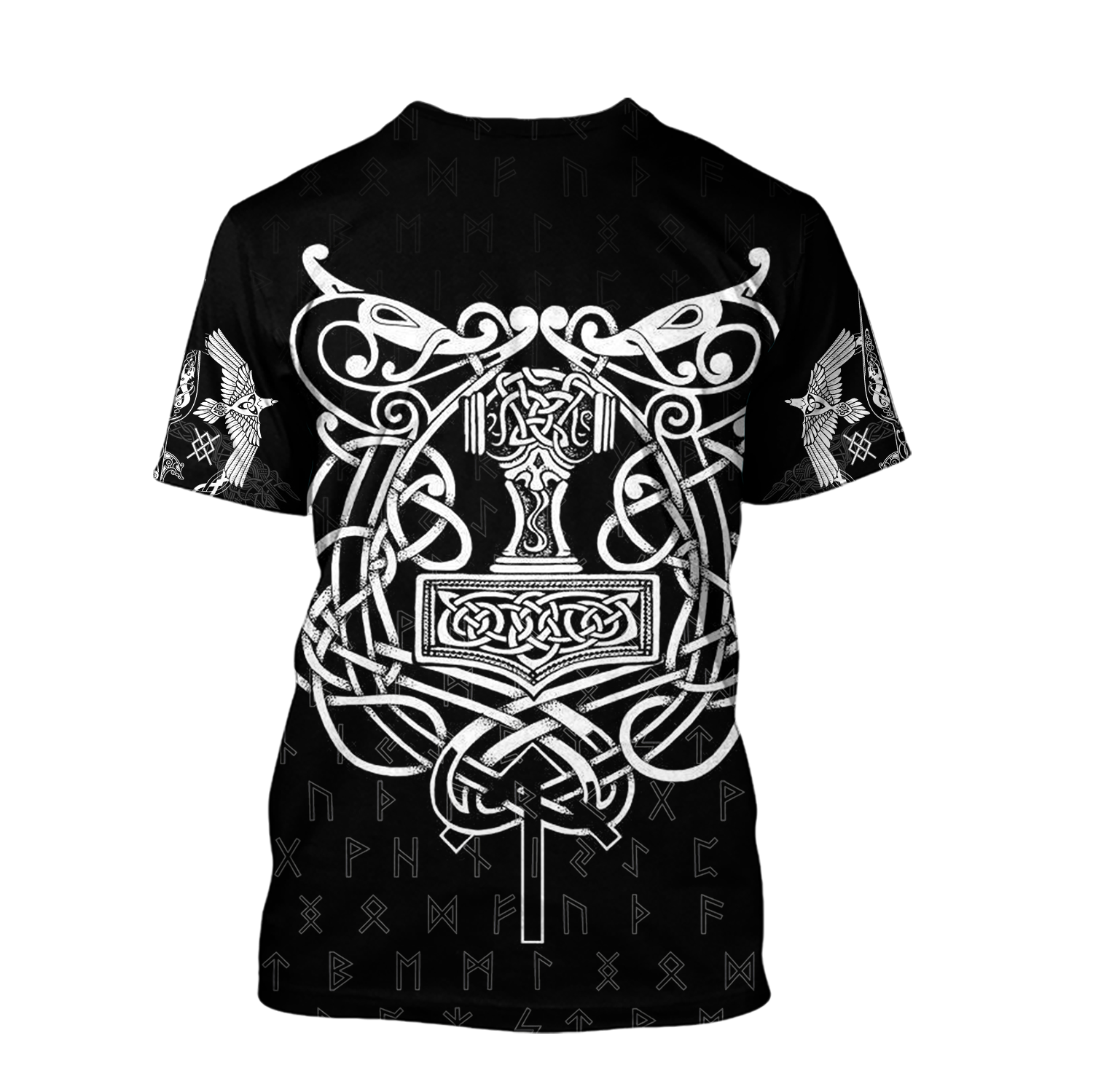 3D All Over Printed Raven And Odin version 1.0 - Amaze Style™-Apparel