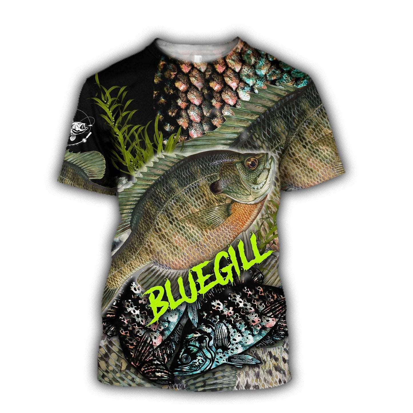 Bluegill Fishing on skin 3D all over shirts for men and women TR060101 - Amaze Style™-Apparel