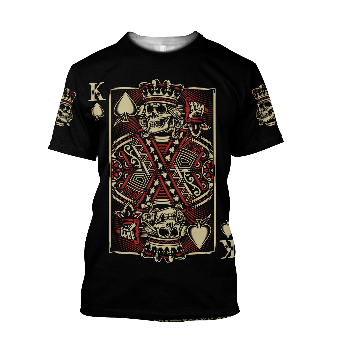 Beautiful Poker Skull Hoodie For Men And Women MEI