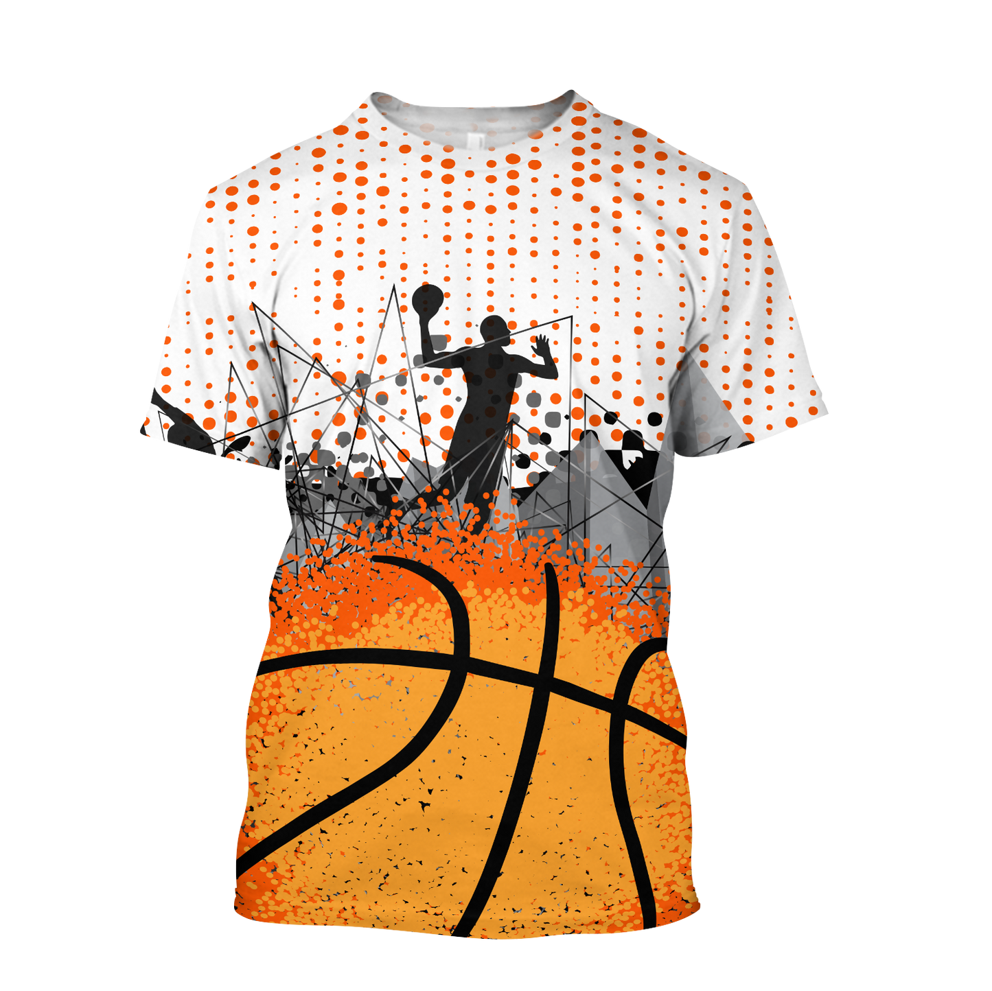 Basketball Love 3D All Over Printed Hoodie Shirt by SUN MH1706201S