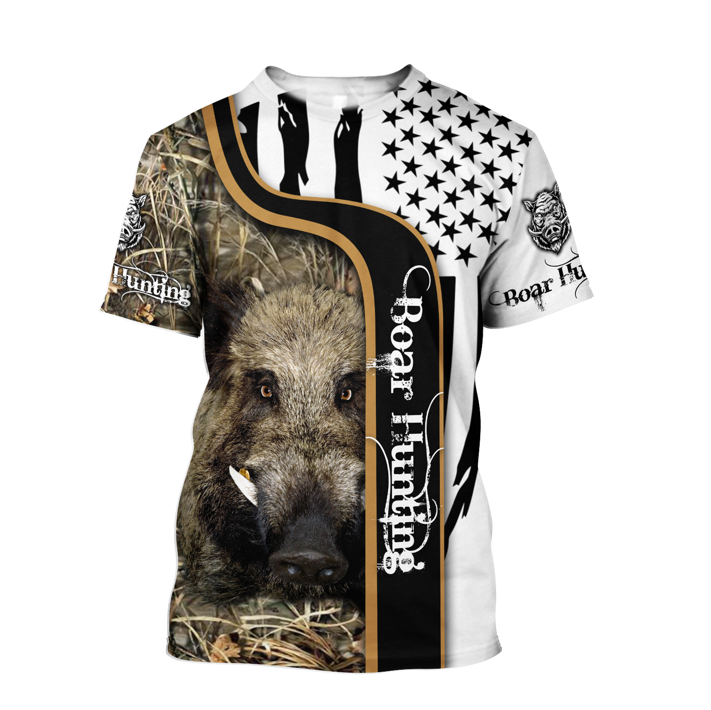 BOAR HUNTING CAMO 3D ALL OVER PRINTED SHIRTS FOR MEN AND WOMEN Pi041201 PL - Amaze Style™-Apparel