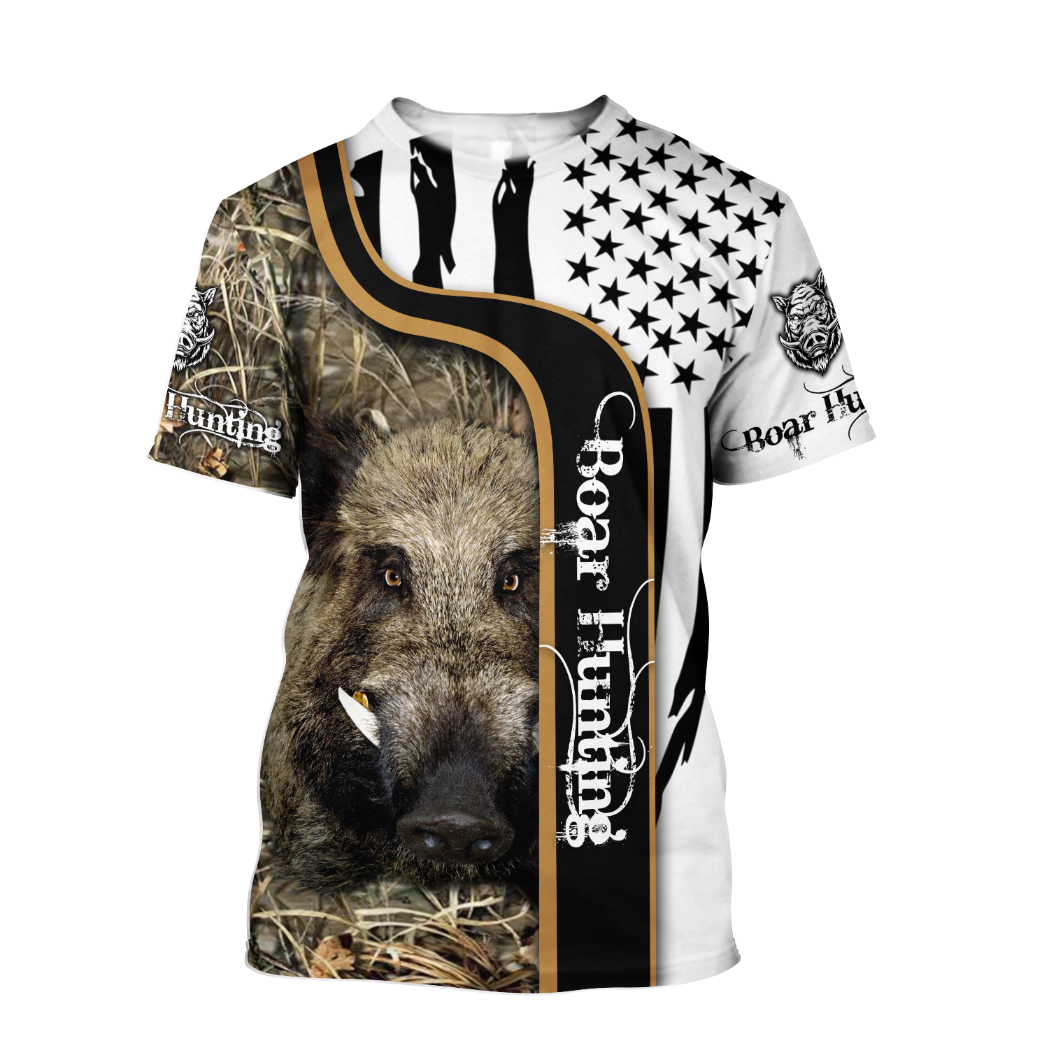 BOAR HUNTING CAMO 3D ALL OVER PRINTED SHIRTS FOR MEN AND WOMEN Pi041201 PL - Amaze Style™-Apparel